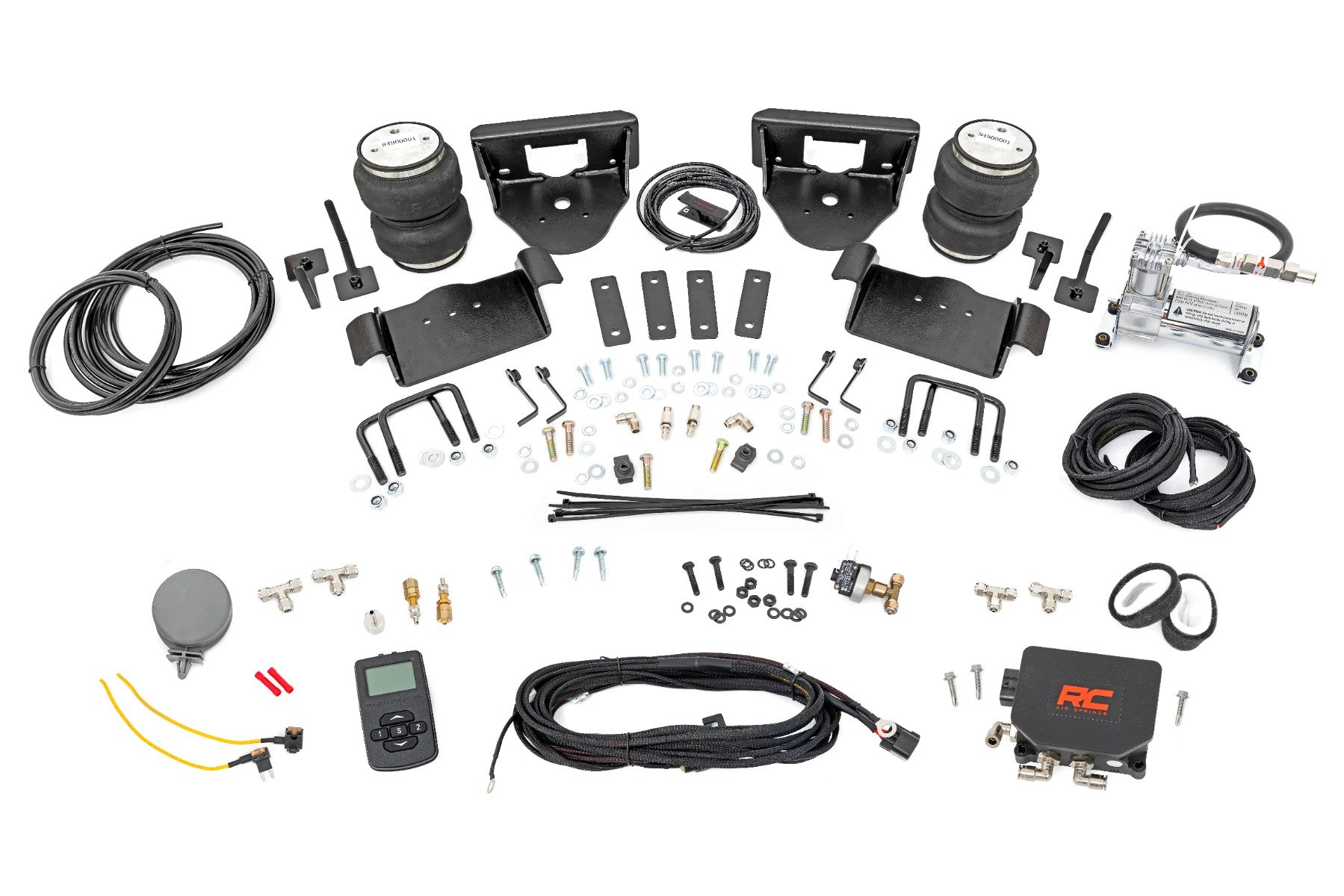 Air Spring Kit w/compressor | Wireless Controller | 0-6″ Lifts | Ford F-150 (04-14)