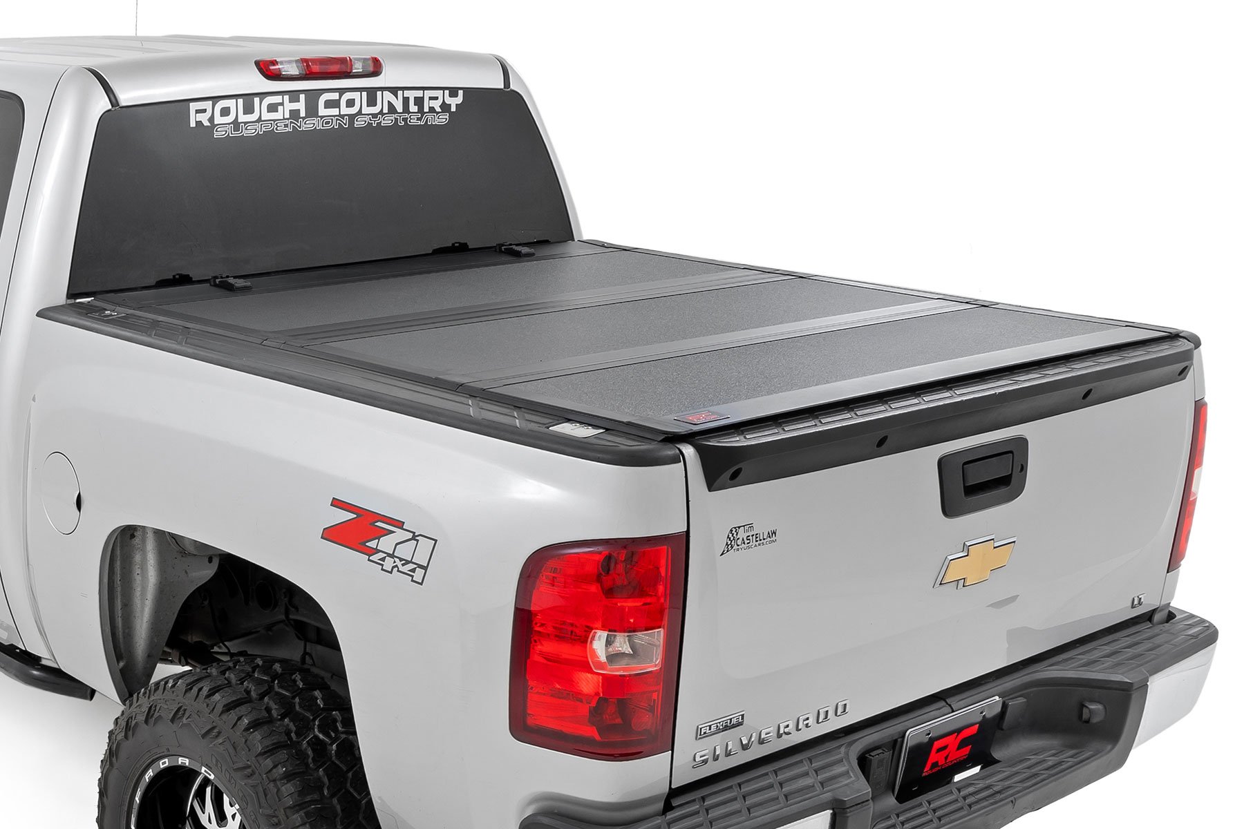 Hard Tri-Fold Flip Up Bed Cover | 5’9″ Bed | Chevy/GMC 1500 (07-13)