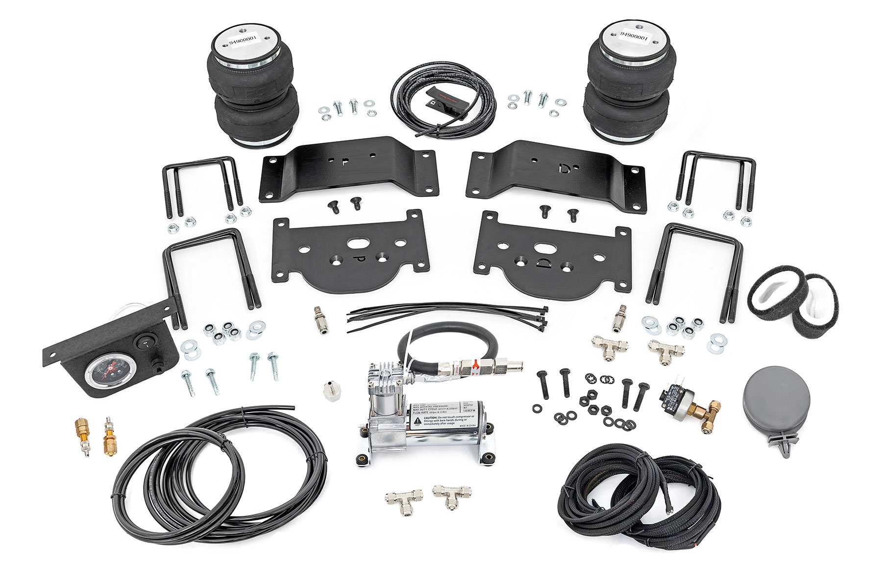Air Spring Kit w/compressor | 0-6″ Lifts | Toyota Tundra 2WD/4WD (2007-2021)
