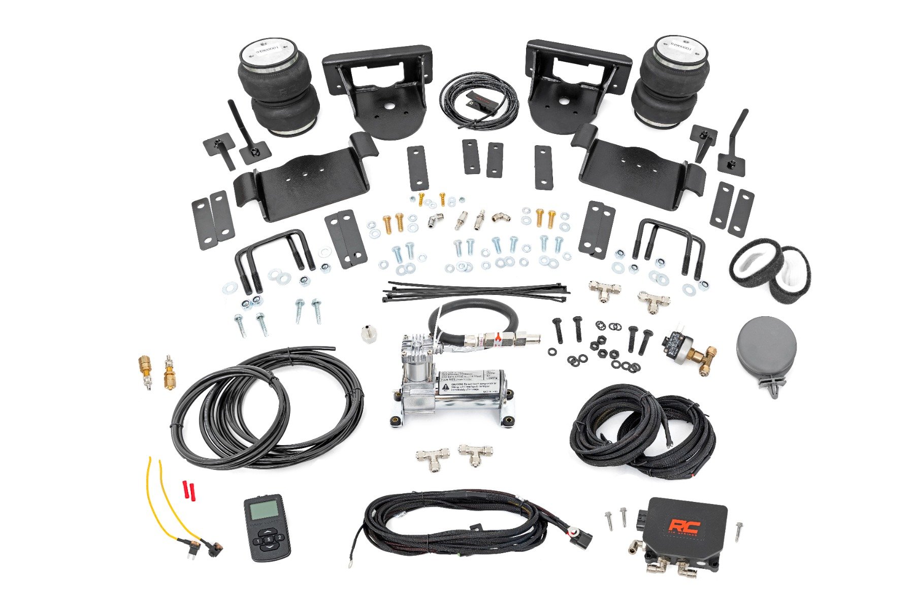 Air Spring Kit w/compressor | Wireless Controller | 0-6″ Lifts | Ford F-150 (15-20)