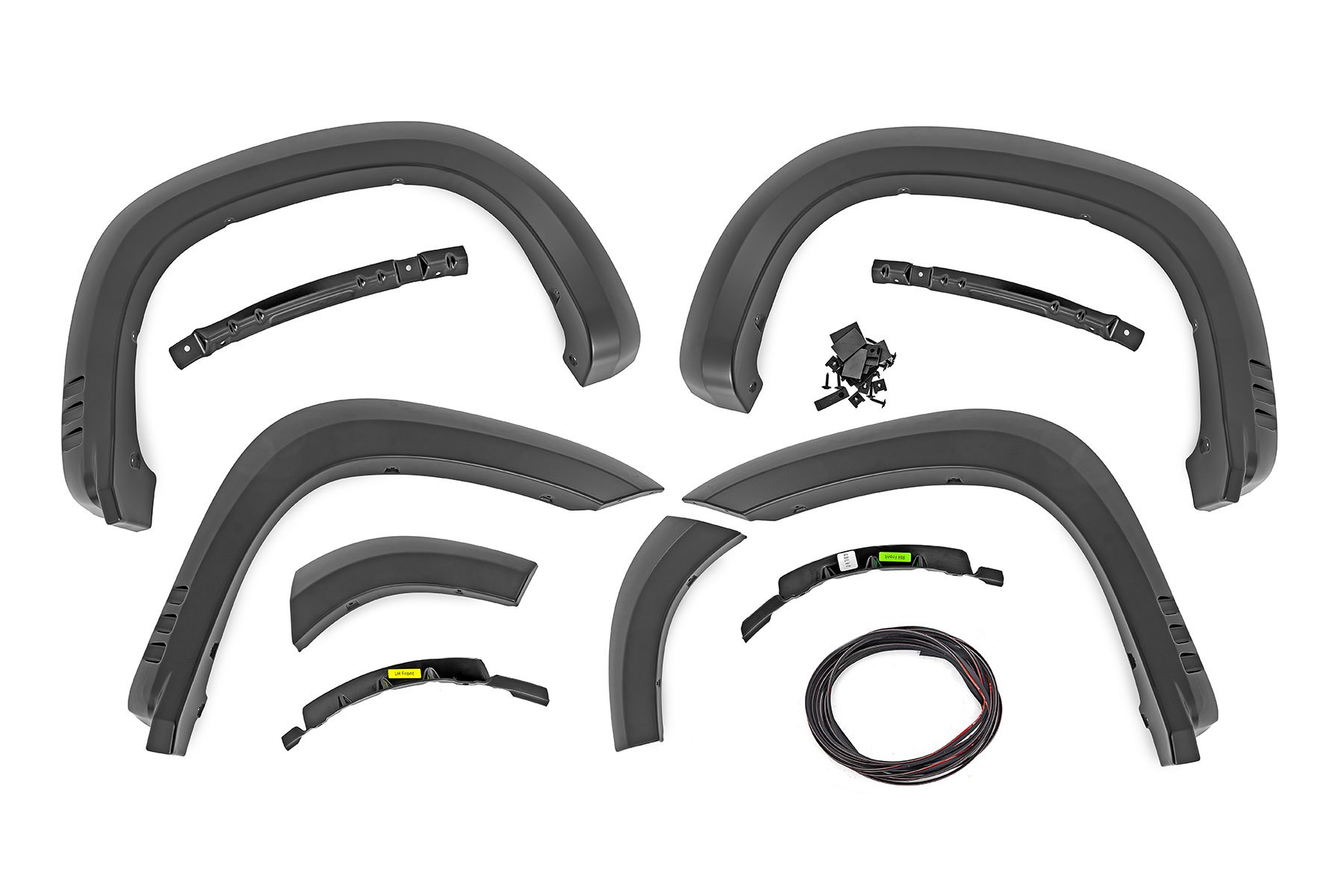 SF1 Fender Flares | GBA Black | Chevy Silverado 1500 2WD/4WD (2019-2026)