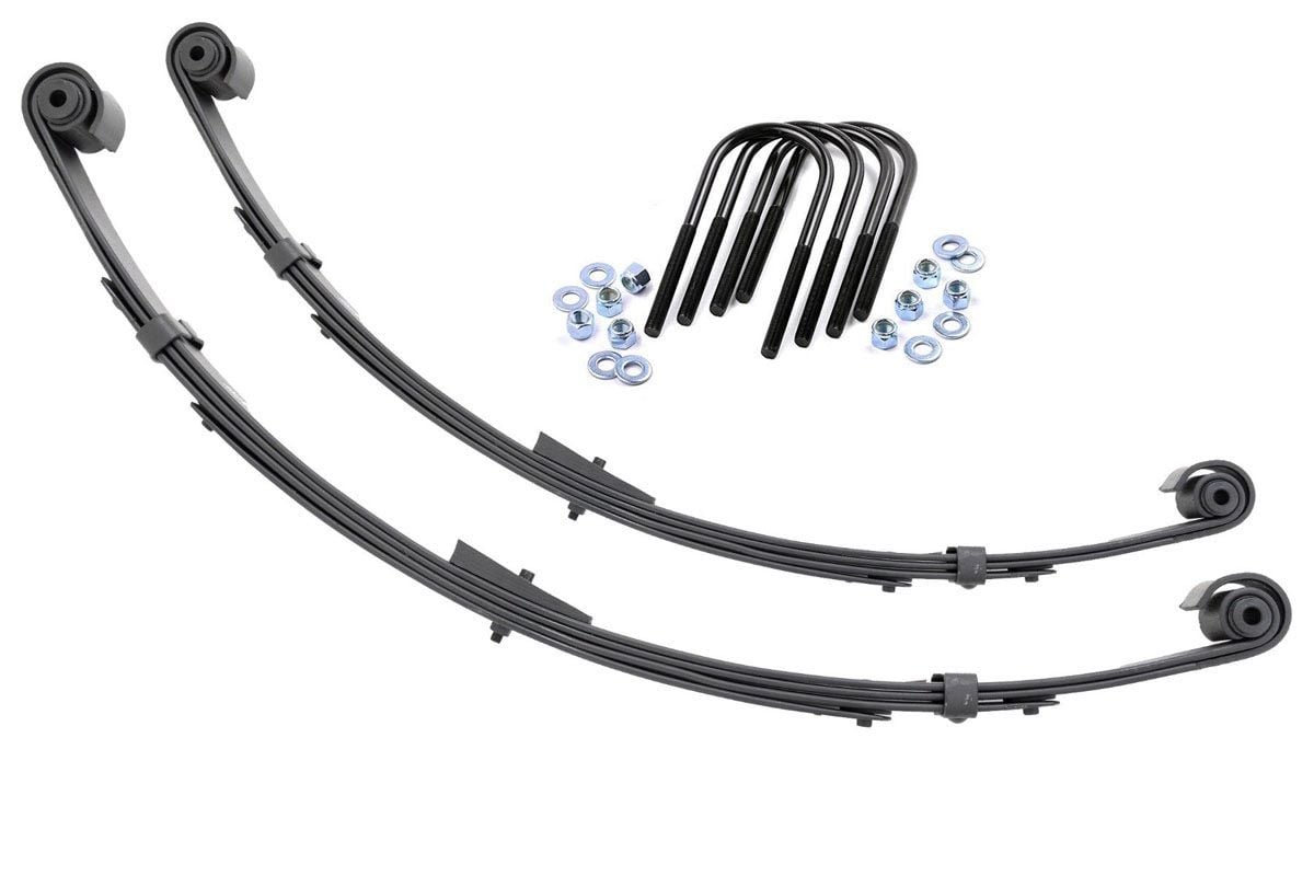 Rear Leaf Springs | Military Wrap | 4″ Lift| Pair | Jeep Wrangler YJ (87-95)