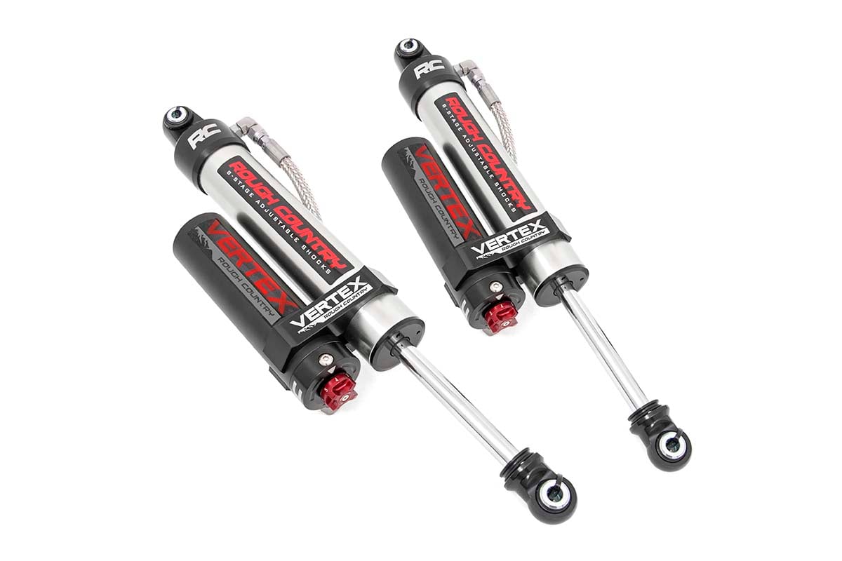 Vertex 2.5 Reservoir Rear Shocks | 2-3.5″ | Chevy/GMC 1500 (07-26)