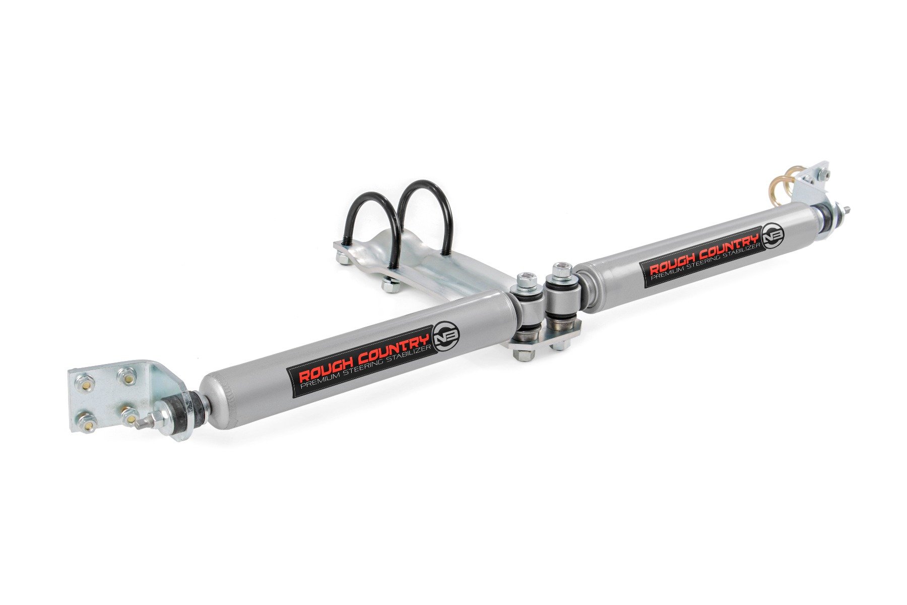 N3 Steering Stabilizer | Dual | 2-8 Inch Lift | Ram 1500 4WD (1994-1999)