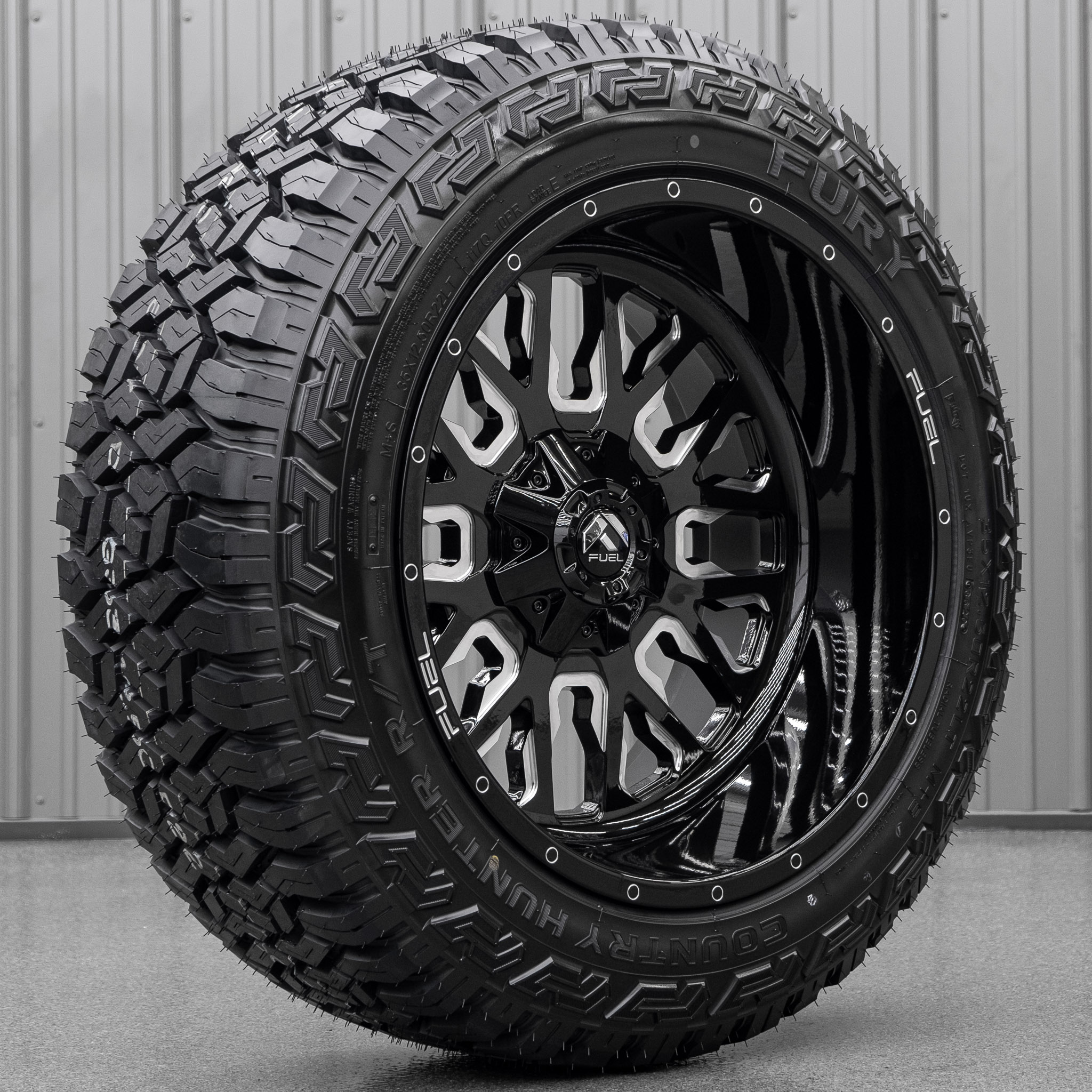 Fuel Stoke D611 with Fury Country Hunter R/T