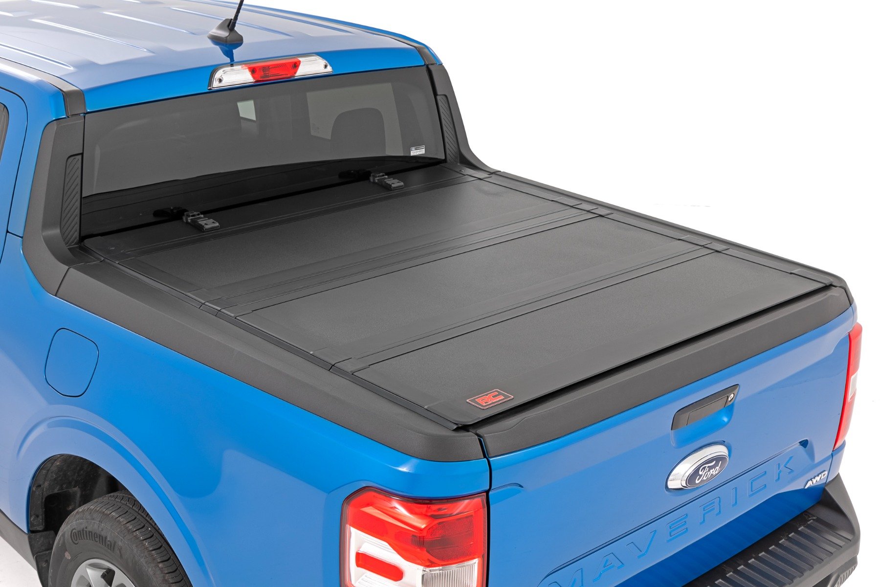 Hard Tri-Fold Flip Up Bed Cover | 4’6″ Bed | Ford Maverick 2WD/4WD (22-26)