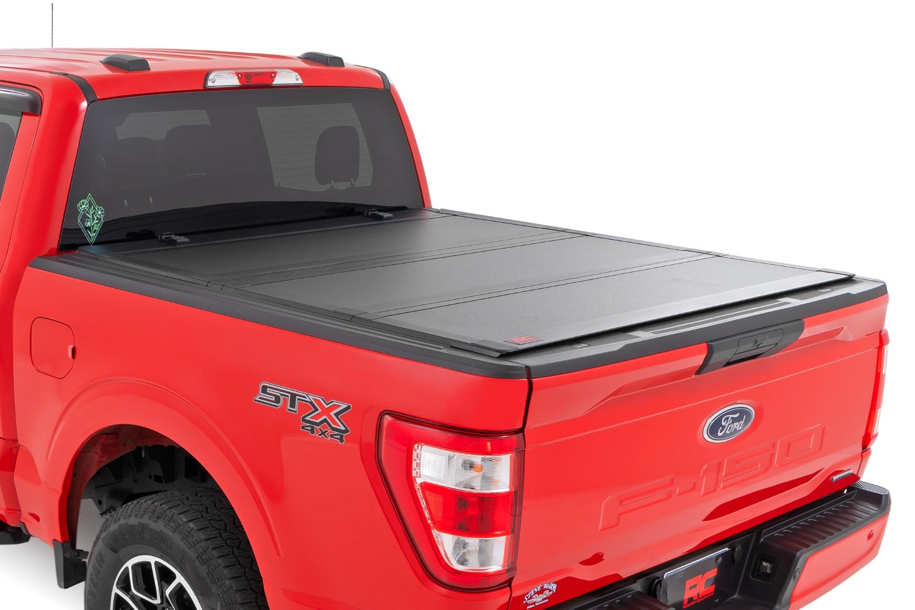 Hard Tri-Fold Flip Up Bed Cover | 5’7″ Bed | Ford F-150 2WD/4WD (2015-2020)