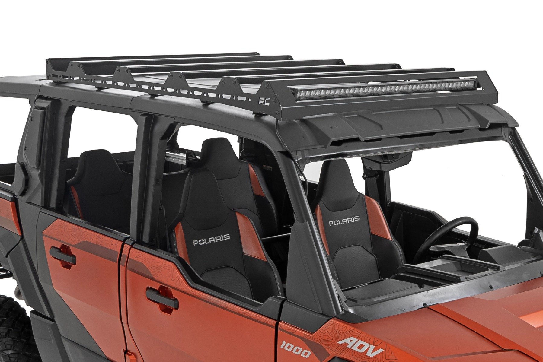 Roof Rack | 40″ Black Single Row | Polaris XPEDITION ADV 5