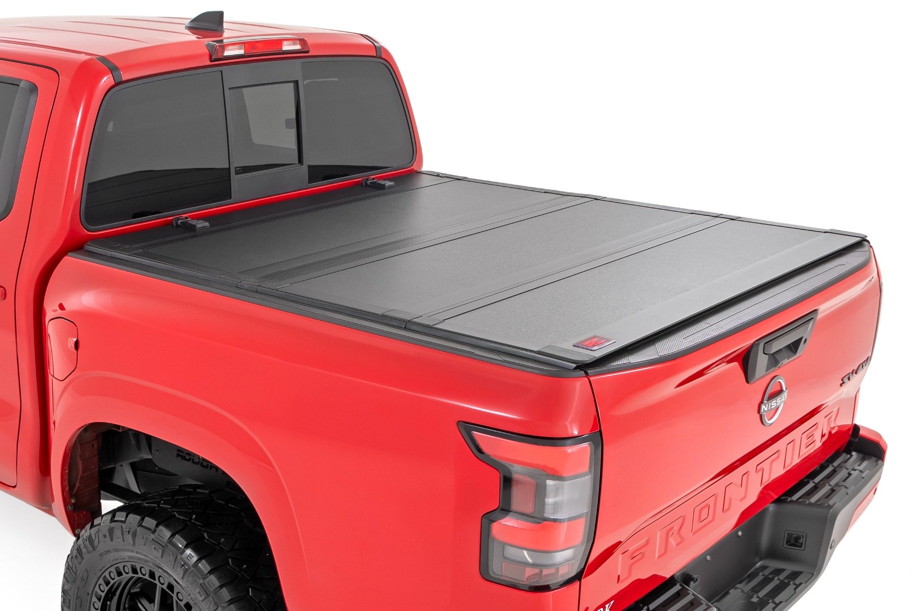 Hard Tri-Fold Flip Up Bed Cover | 5′ Bed | Nissan Frontier 2WD/4WD (22-26)