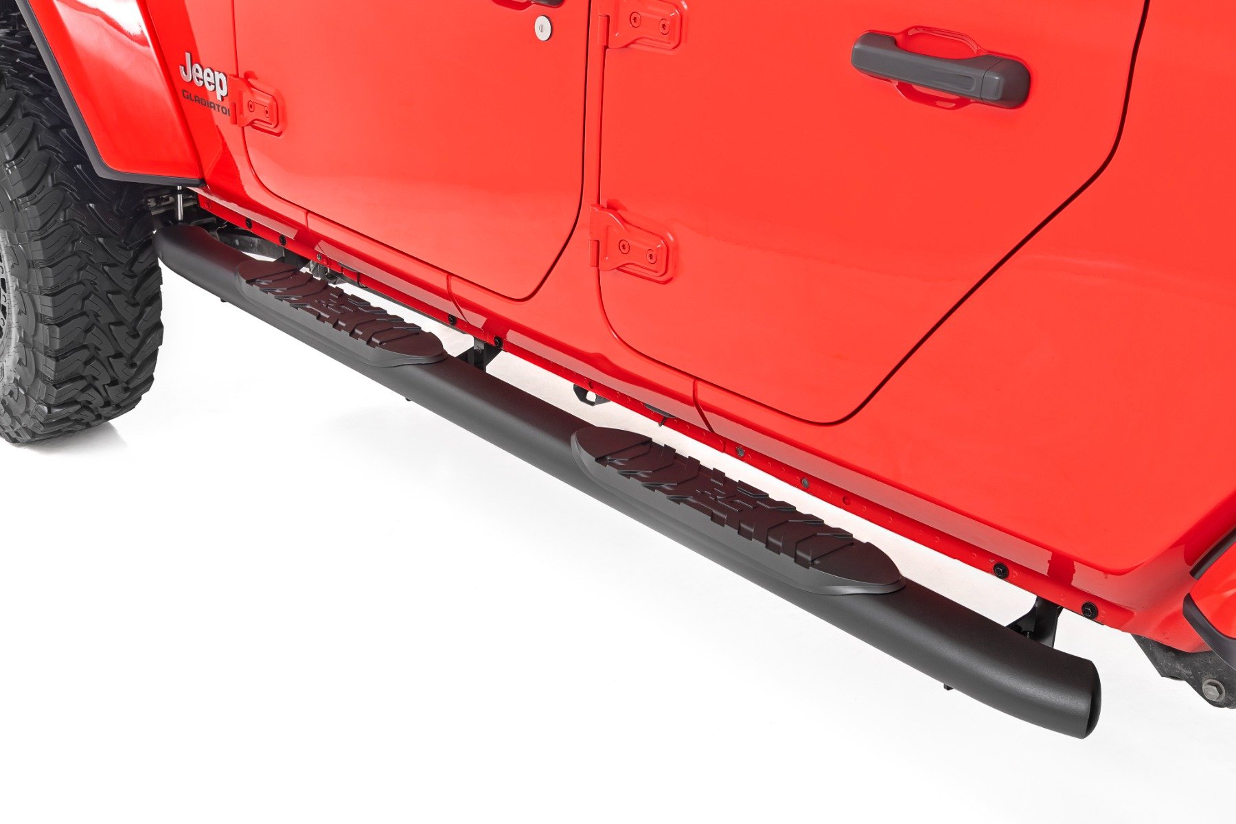 Buy Oval Nerf Steps | Black | Jeep Gladiator JT 4WD (2020-2026