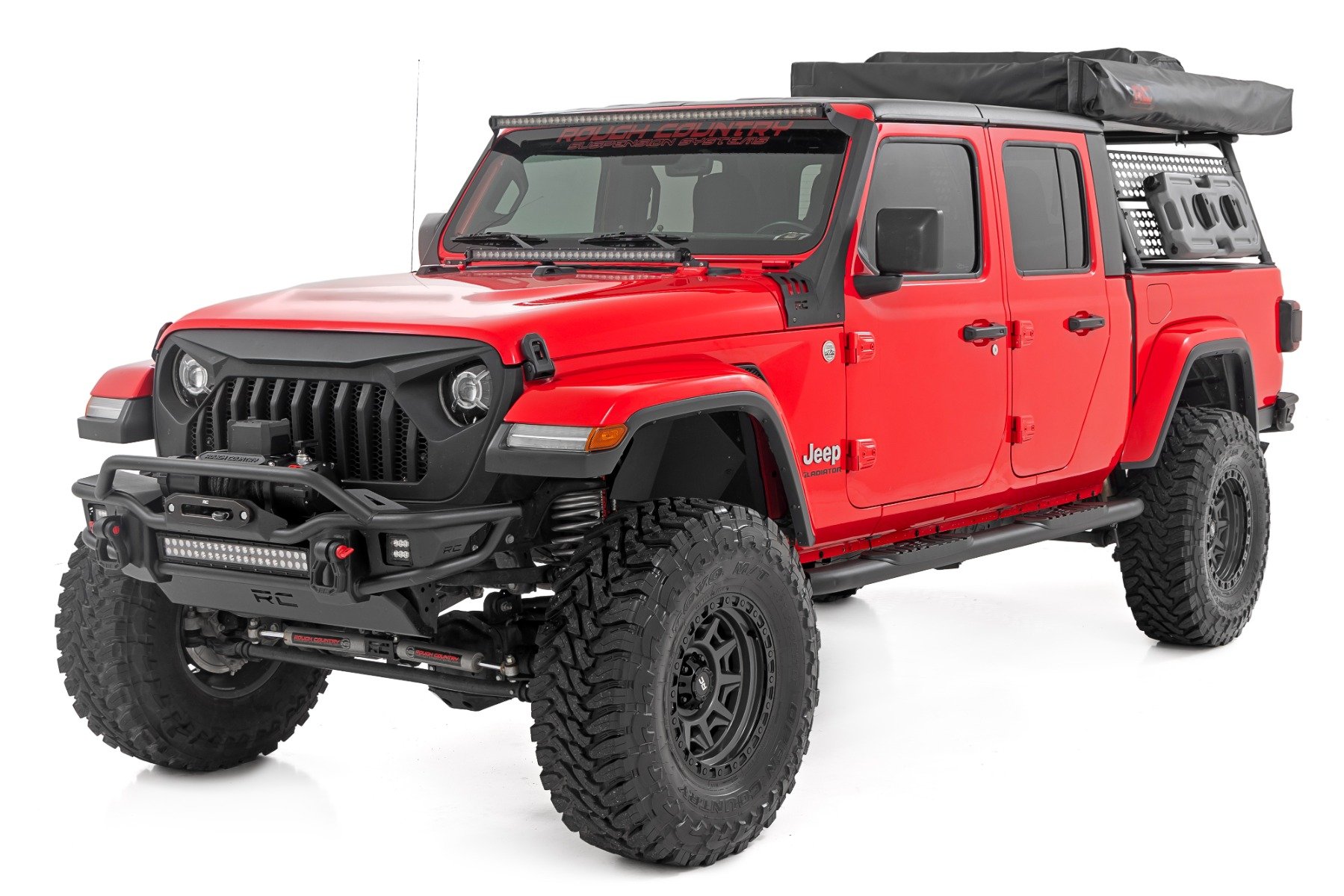 Buy Oval Nerf Steps | Black | Jeep Gladiator JT 4WD (2020-2026