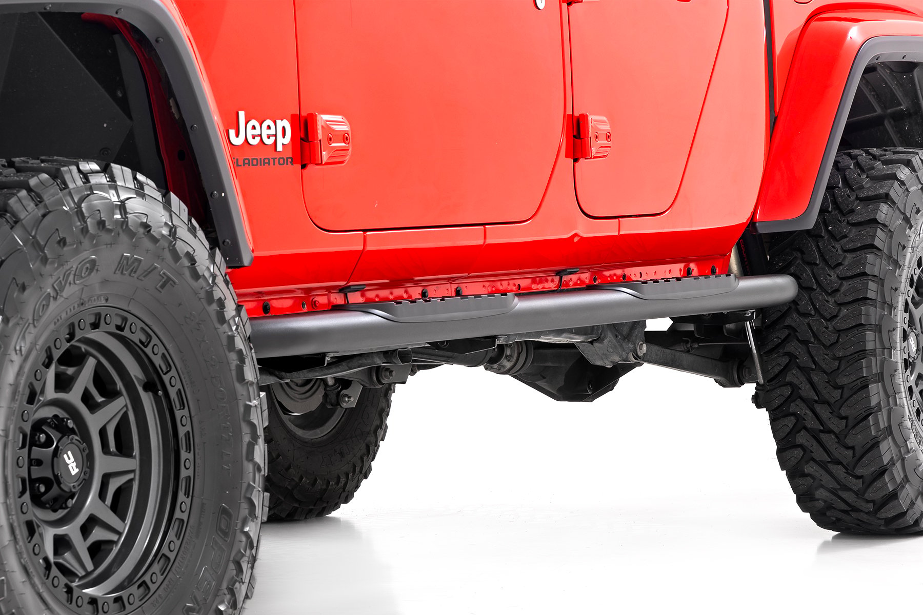 Buy Oval Nerf Steps | Black | Jeep Gladiator JT 4WD (2020-2026