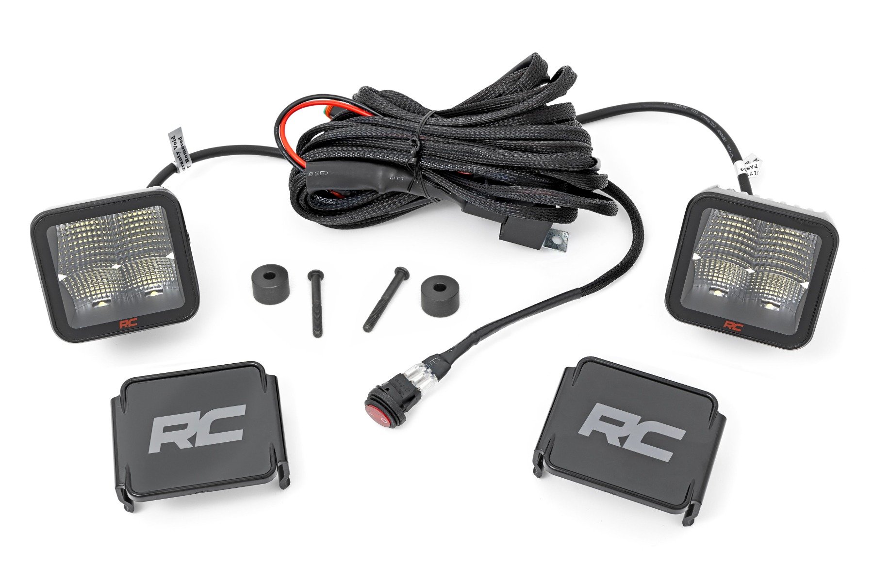 LED Light Kit | Cowl Mount | 2″ Spectrum Pair | Jeep Gladiator JT/Wrangler JL (18-26)