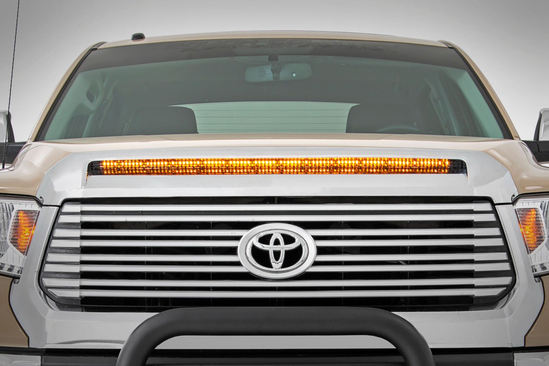 LED Light Kit | Hood Bulge | 40″ White/Amber Strip | Toyota Tundra (14-21)