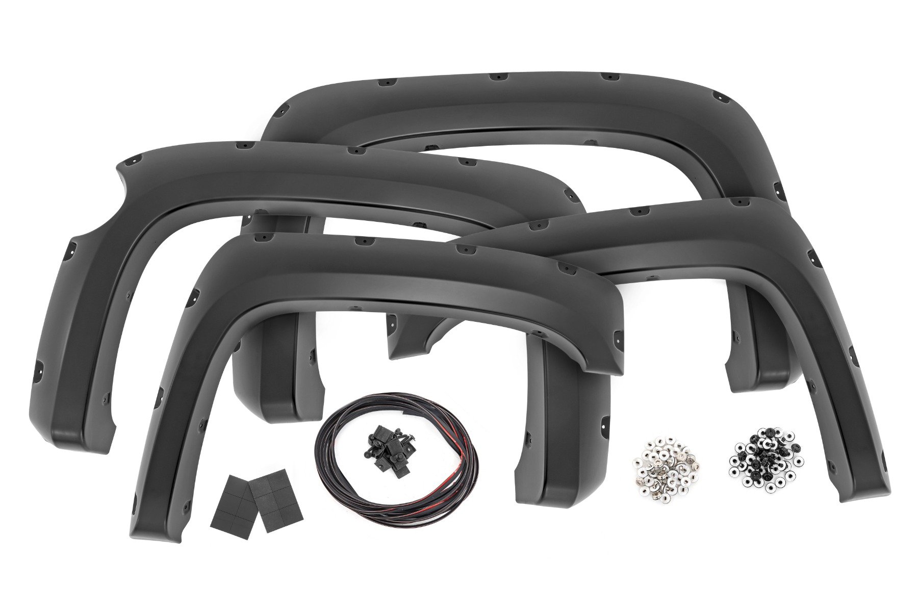 Pocket Fender Flares | 5’9″ Bed | 16 Graystone | Chevy Silverado 1500 (07-13)