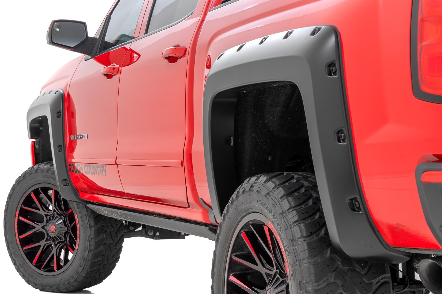 Pocket Fender Flares | 5’9″ Bed | G1C Overcast | Chevy Silverado 1500 (14-18 & Classic)