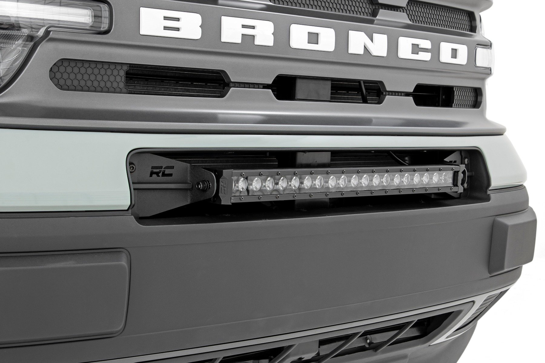 LED Light Kit | Bumper Mount | 20″ Black Single Row | Ford Bronco Sport (21-26)