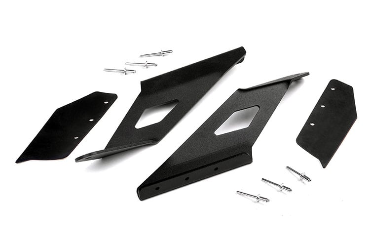 LED Light Mount | Upper Windshield | 54″ Curved | Chevy/GMC SUV 1500 (15-20)