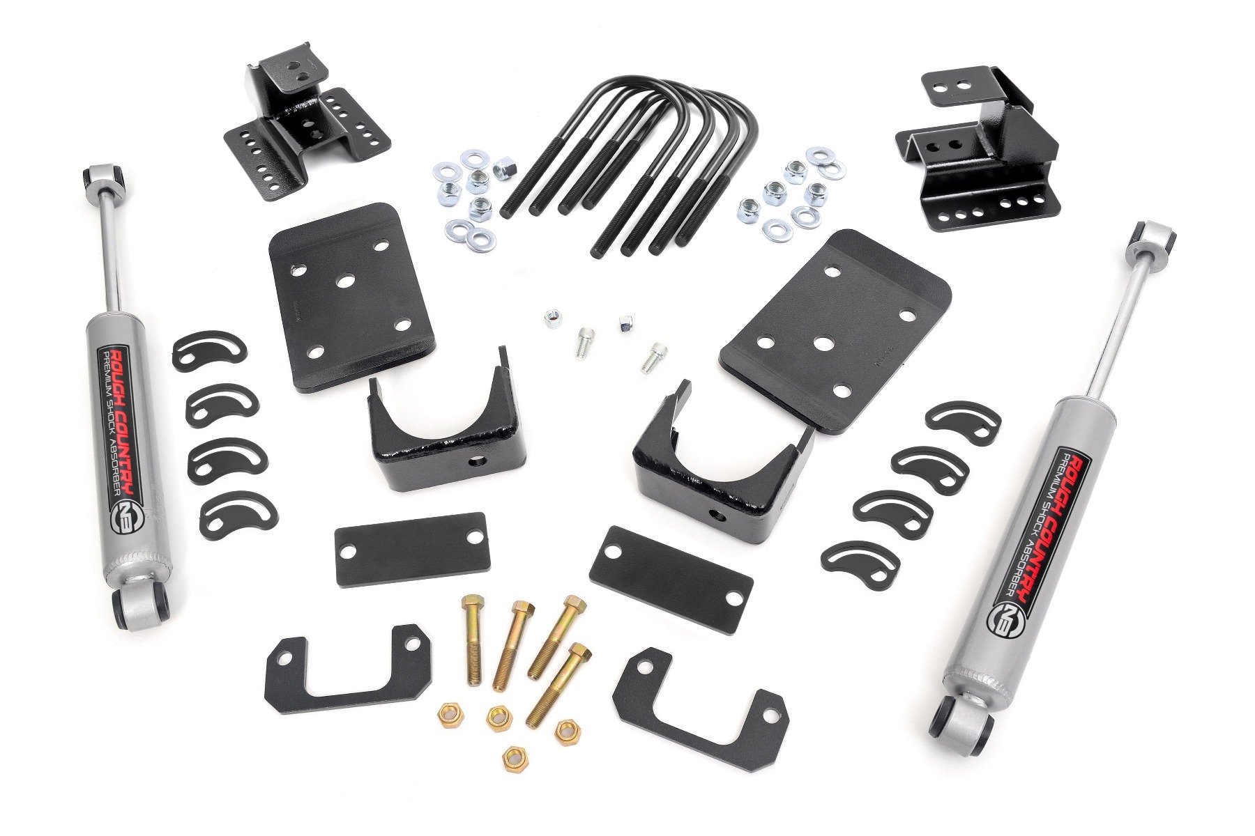 Lowering Kit | Str Drop | 2″FR | 4″RR | Chevy/GMC 1500 (07-15)