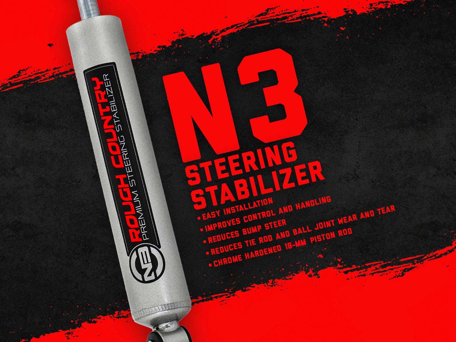 Buy N3 Steering Stabilizer | Diesel | Nissan Titan XD 2WD/4WD