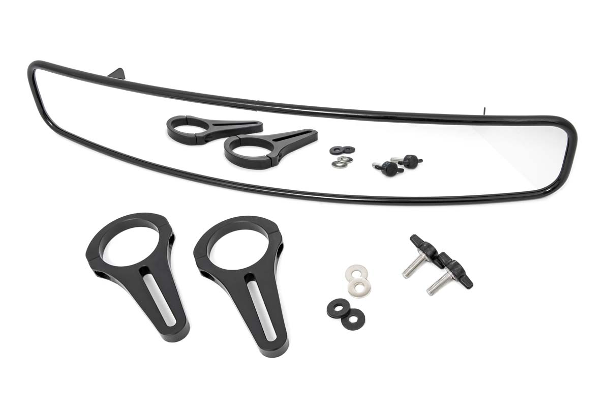 UTV Rear View Mirror | Convex | 17″ x 3″ | 1.75″ Mount