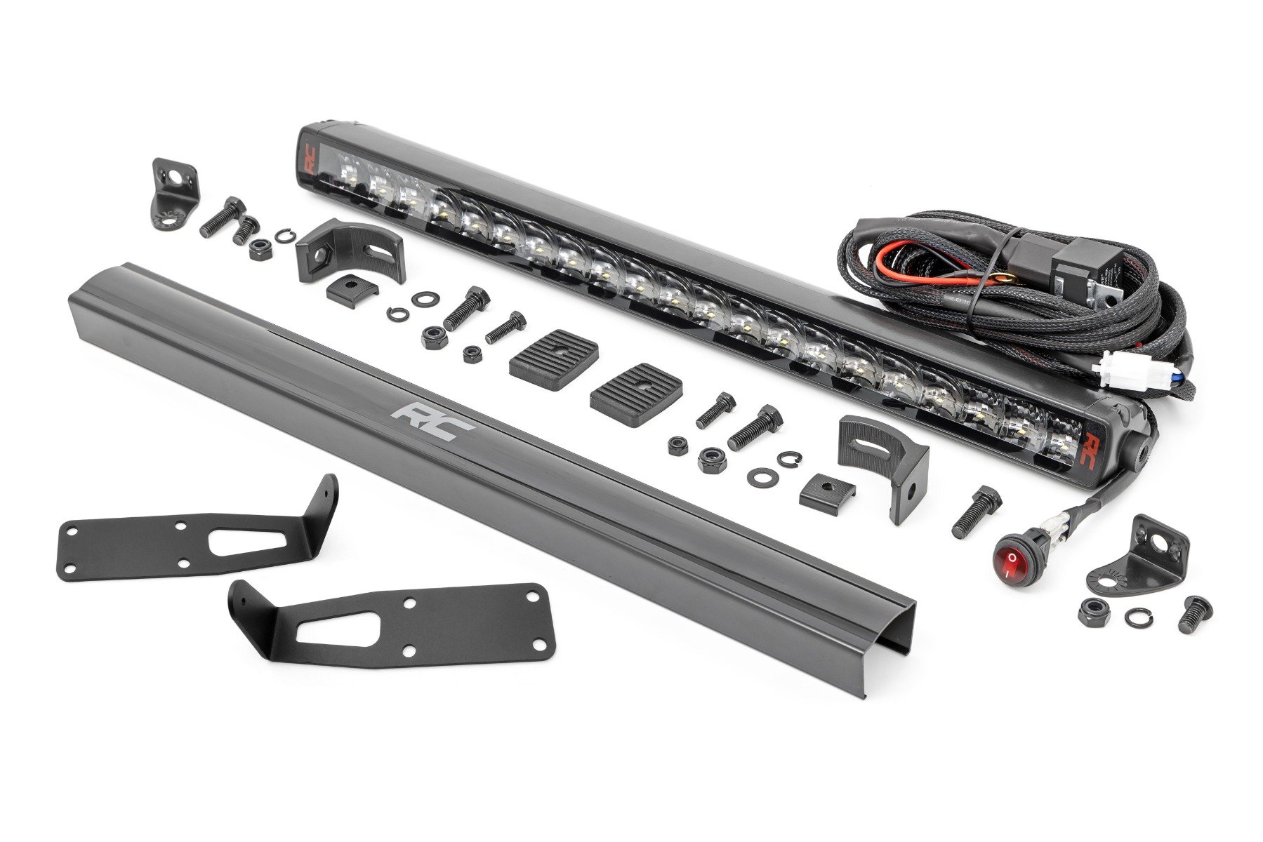 LED Light Kit | Bumper Mount | 20″ Spectrum Single Row | Ram 2500 (03-18)/3500 (03-18)