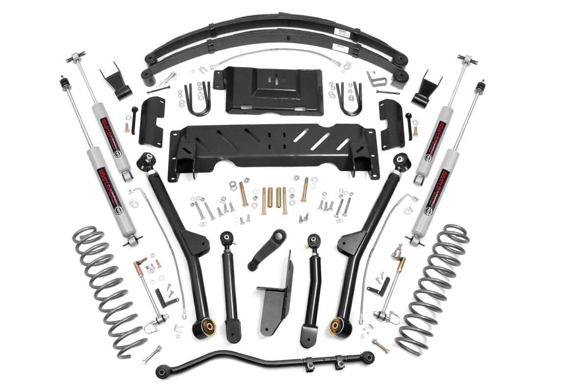 6.5 Inch Lift Kit | Long Arm | NP231 | Jeep Cherokee XJ 4WD (1984-2001)