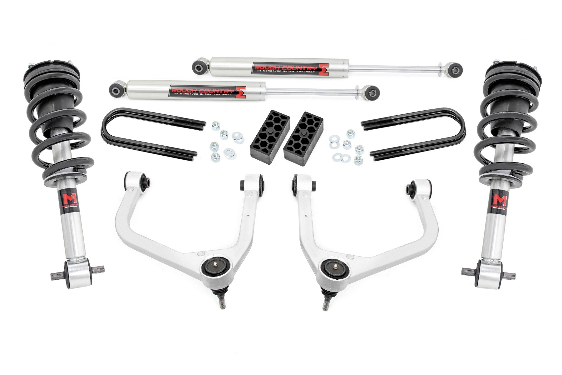 3.5 Inch Lift Kit | M1 Struts/M1 | Chevy Silverado 1500 2WD/4WD (2025-2026)