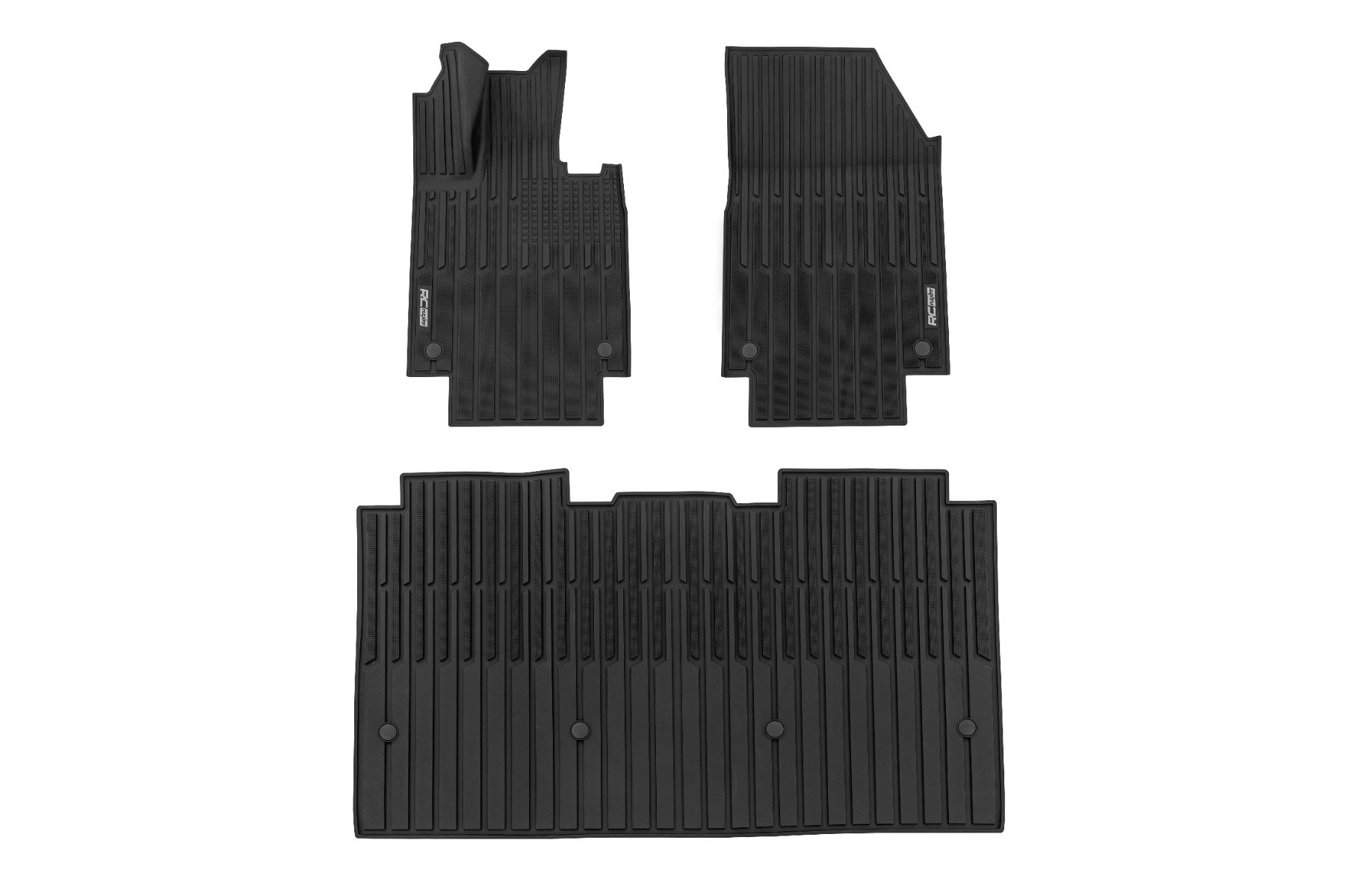 Flex-Fit Floor Mats | FR & RR | Tesla Cybertruck 4WD (2024-2025)