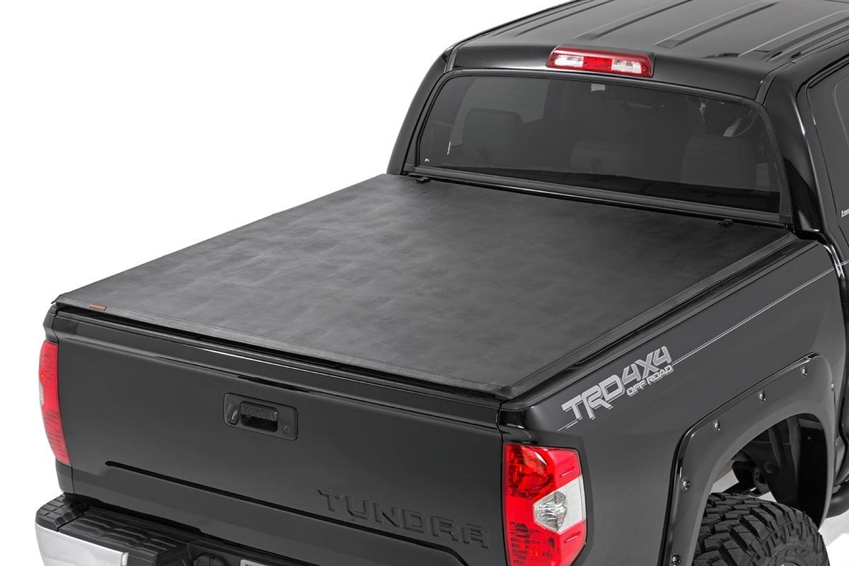 Soft Tri-Fold Bed Cover | 5’7″ Bed | No OE Rail | Toyota Tundra (07-21)
