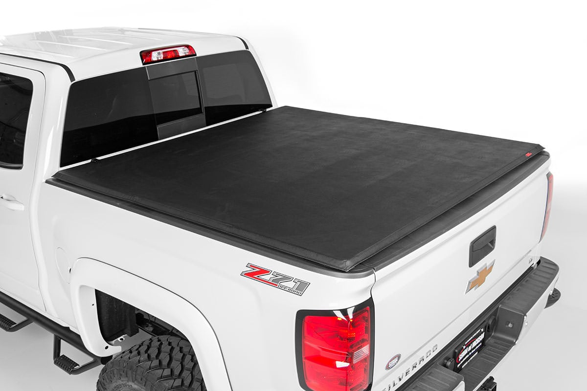 Soft Tri-Fold Bed Cover | 6’7″ Bed | Chevy/GMC 1500 (00-06 & Classic)