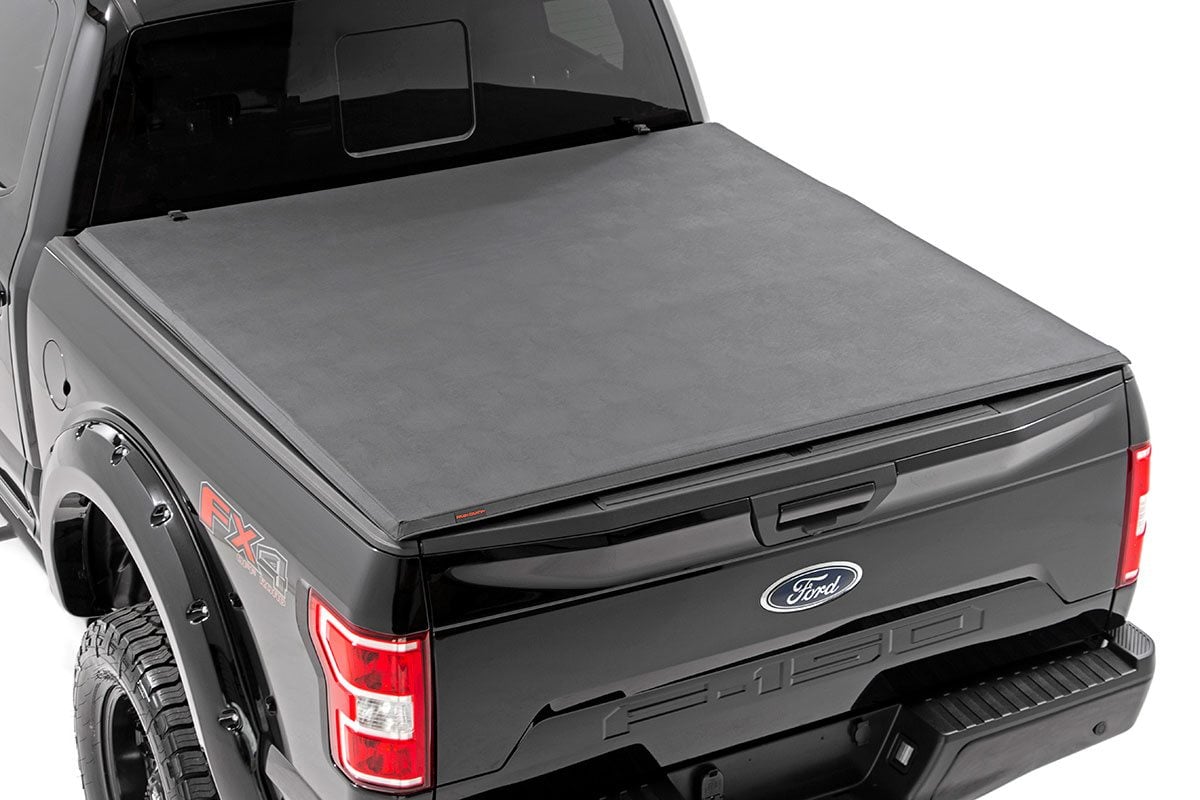 Soft Tri-Fold Bed Cover | 6’7″ Bed | Ford F-150 (15-20)/Raptor (17-20)