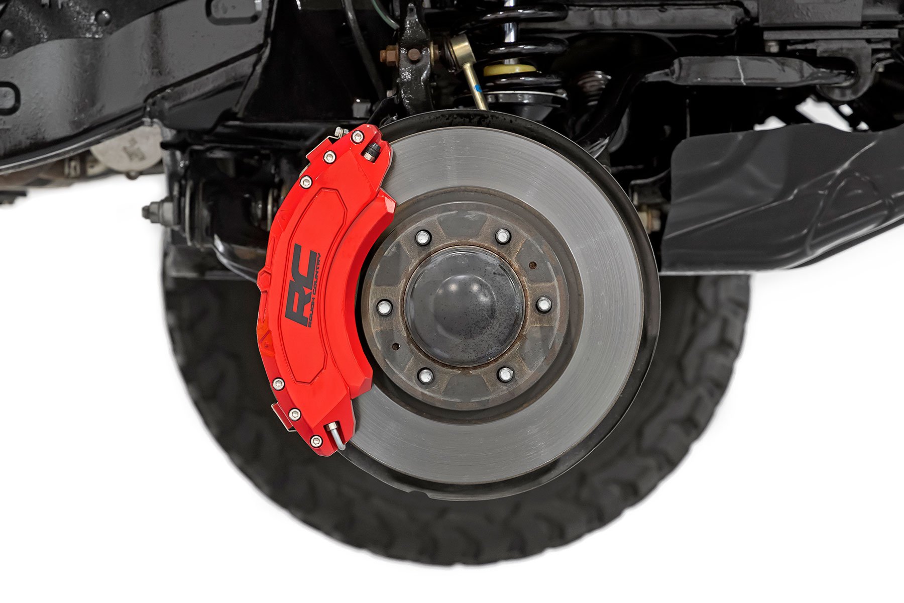 Caliper Covers | Rear | Red | Ram 1500 2WD/4WD (2019-2026)
