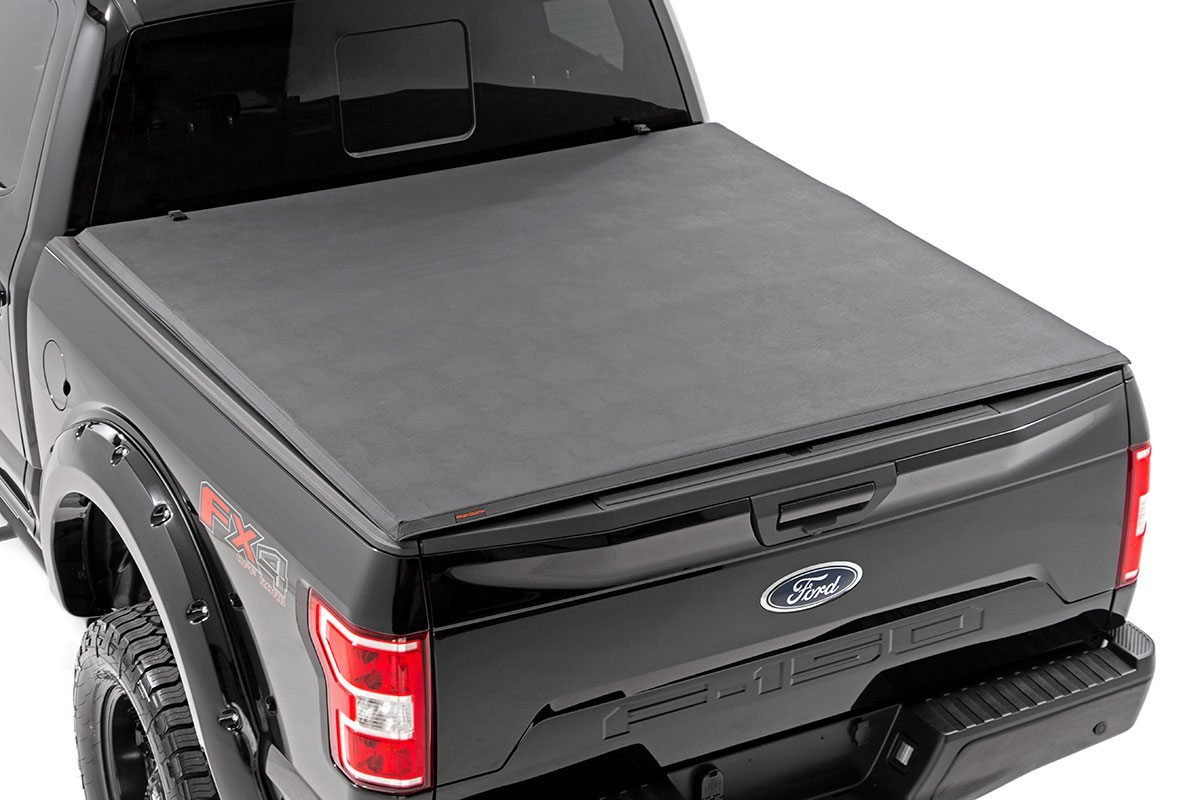 Soft Tri-Fold Bed Cover | 5’7″ Bed | Ford F-150 2WD/4WD (2004-2014)