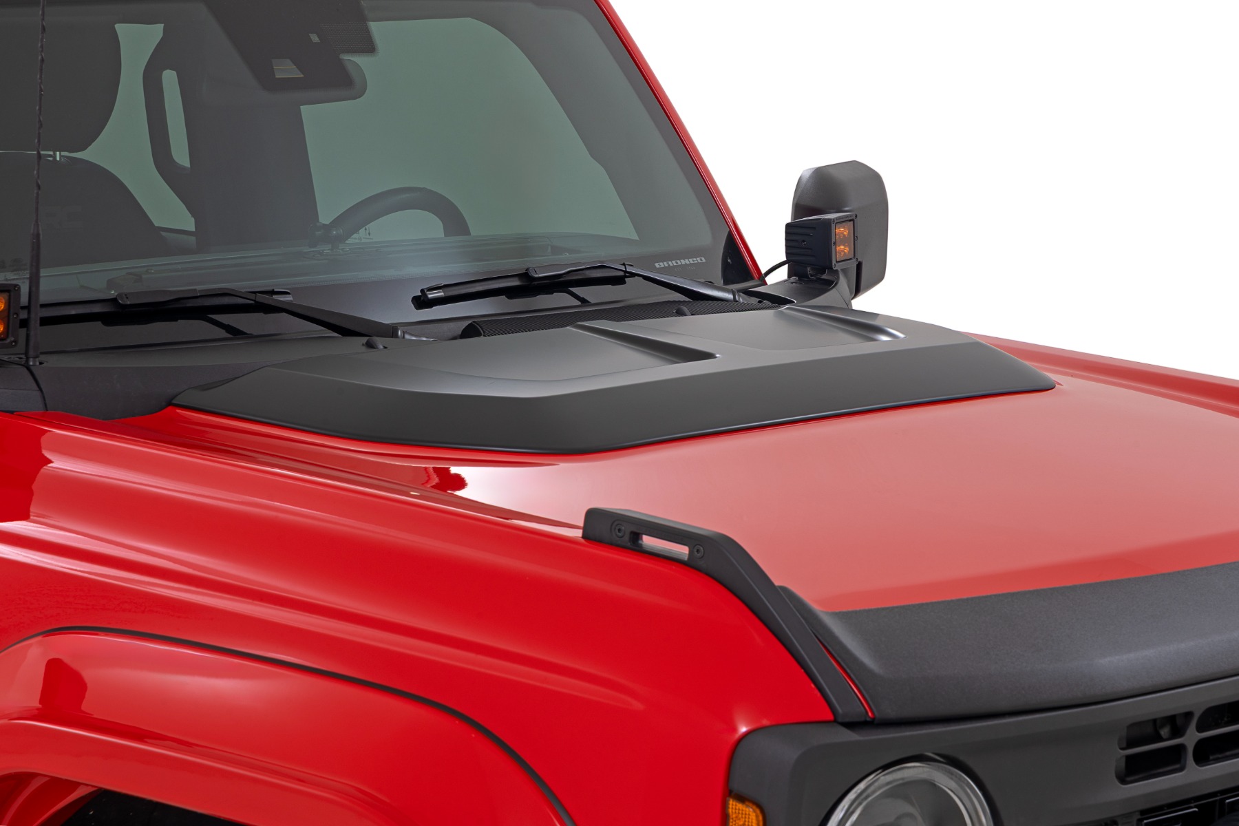 Buy Hood Scoop | Gloss Black | Ford Bronco 4WD (2021-2026