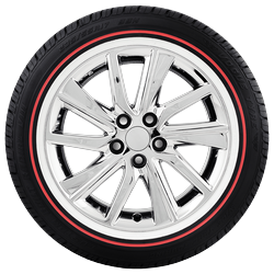 Vogue Custom Built Radial VIII White/Red