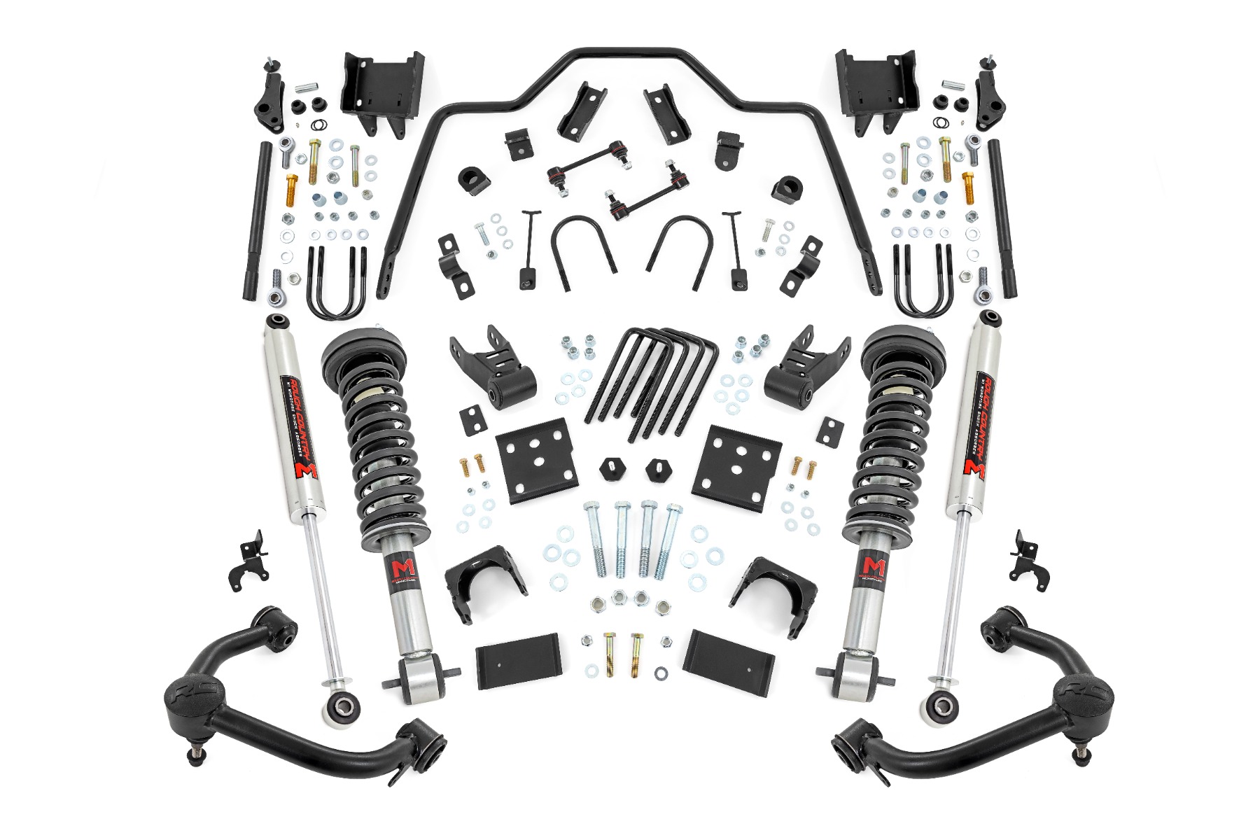 3 Inch Lowering Kit | 5 Inch Rear Lowering | M1 | Ford F-150 4WD (2015-2026)
