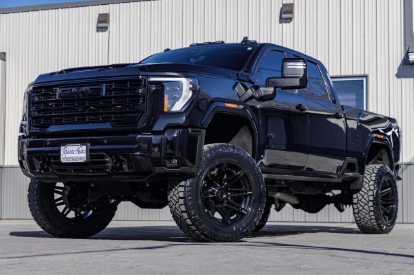 2024 GMC Sierra 2500 AT4 with a 5" BDS lift kit, 22x12 Fuel Brawl wheels, and 37" Nitto Ridge Grappler tires.