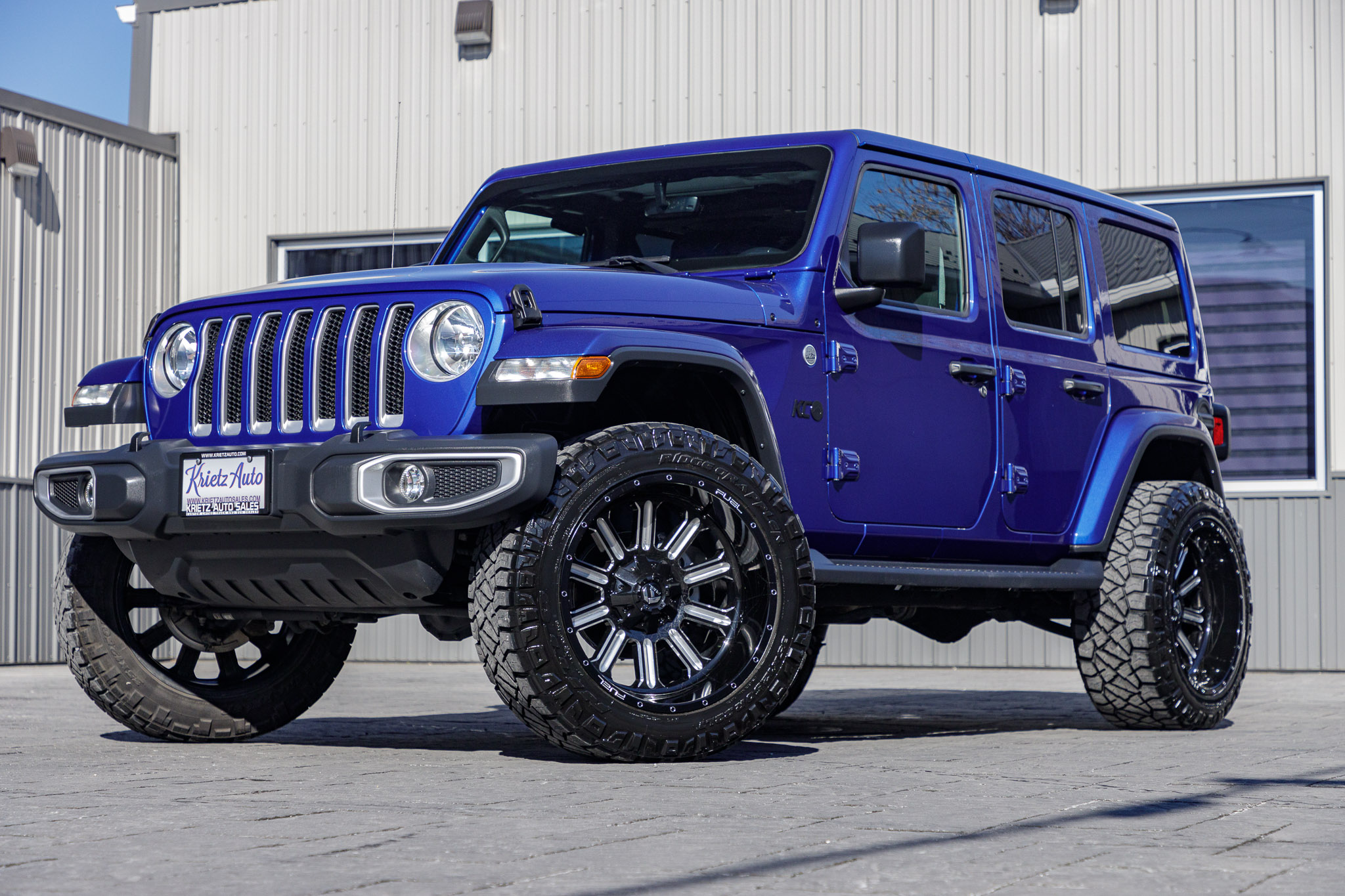 2019 Jeep Wrangler Unlmited Sahara #KW517357