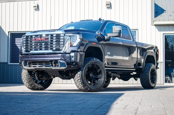 2024 GMC Sierra 2500 Denali with a 6" Rough Country lift kit, 22x12 Fuel Brawl wheels, and 37" Nitto Ridge Grappler tires.