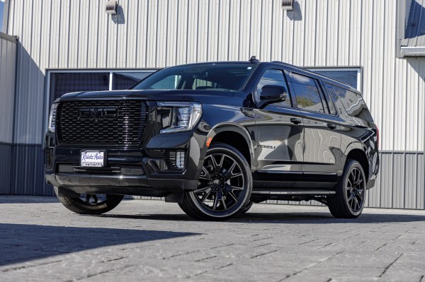 2024 GMC Yukon Denali with GMC Factory suspension, 22x9 GMC Stock wheels, and Bridgestone Alenza tires.