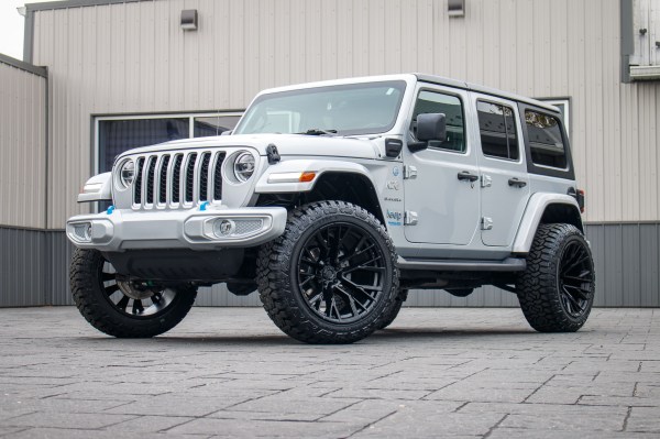2022 Jeep Wrangler with a 2.5" lift kit, 22x12 Fuel Rebar wheels, and 35" Fury Country Hunter R/T tires.