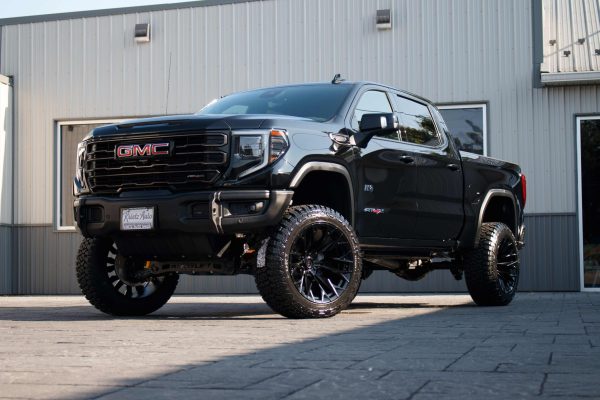 2024 GMC Sierra 1500 AT4X with a 6" ReadyLift lift kit, 22x12 Fuel Flame wheels, and 35" Fury Country Hunter R/T tires.