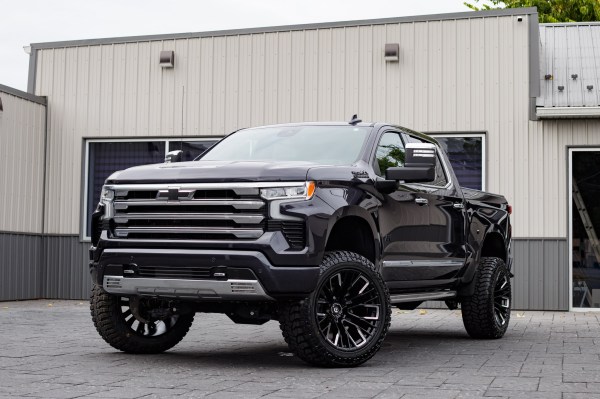 2024 Chevrolet Silverado 1500 High Country with a 6" BDS lift kit, 22x12 Fuel Rebar wheels, and 35" Avix Trailtek R/T tires.