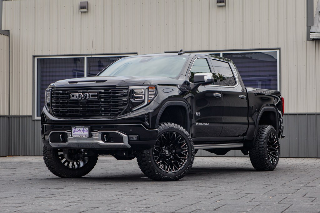 2026 GMC Sierra 1500 with Fuel Strike - Krietz Customs gallery image 01 - Stock # TZ325064